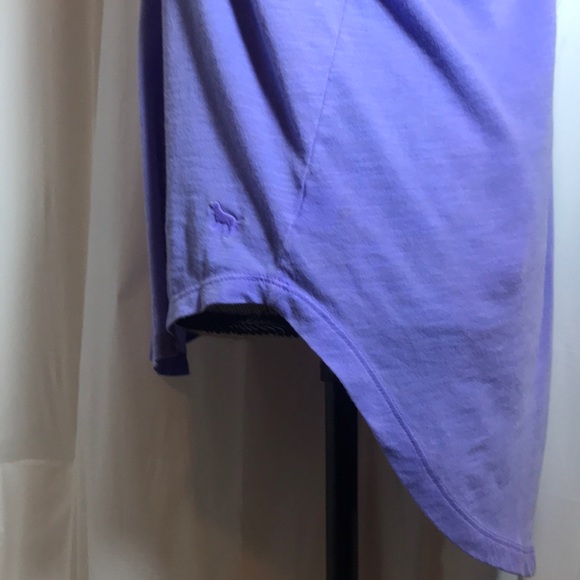 Victoria’s Secret Pink Purple Flowy Hi-Lo Tank Top - Picture 4 of 7